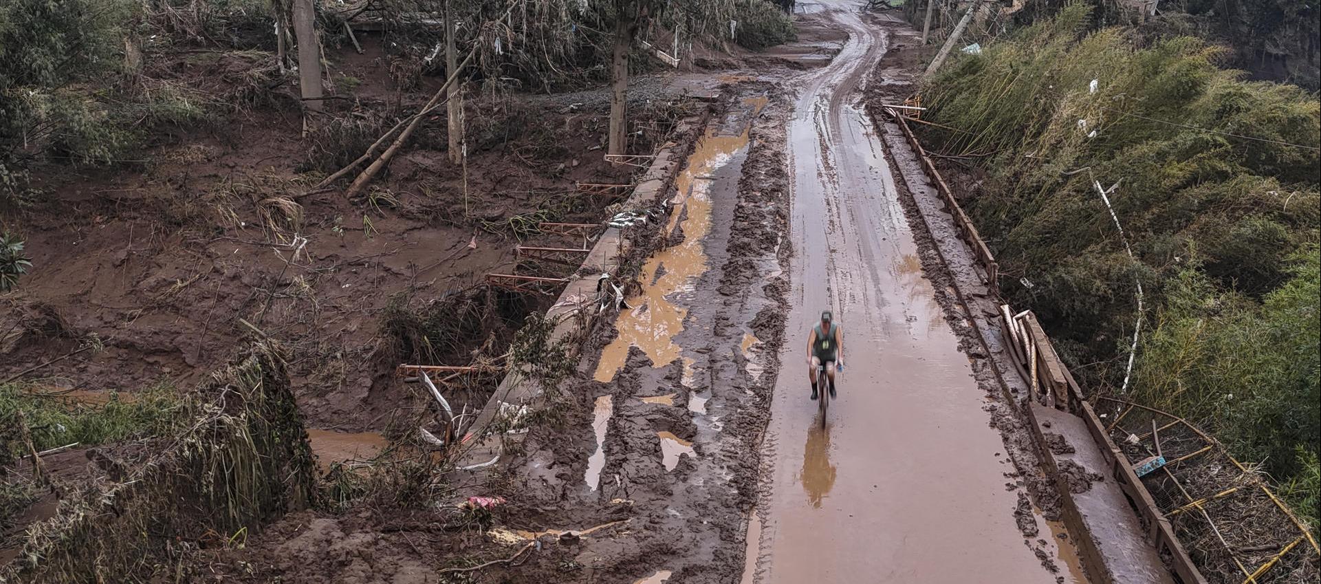 Emergencia provocada por las grandes inundaciones en el sur de Brasil. 