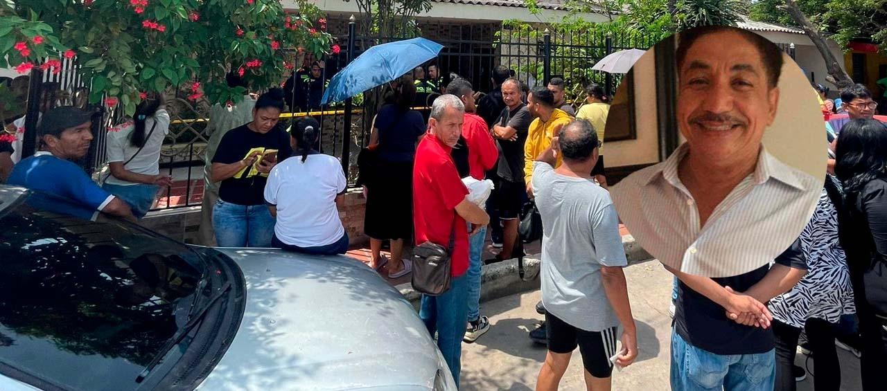 Ernesto Antequera fue hallado muerto dentro de su vivienda. 