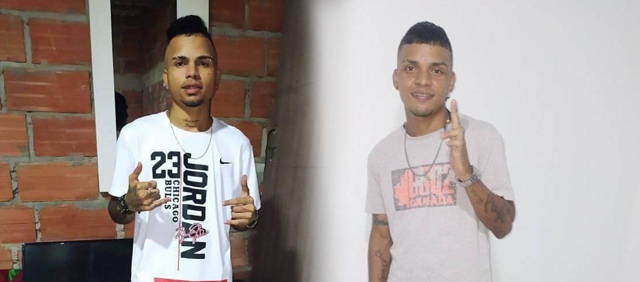 Deimar Barrios y Dylan Petro.