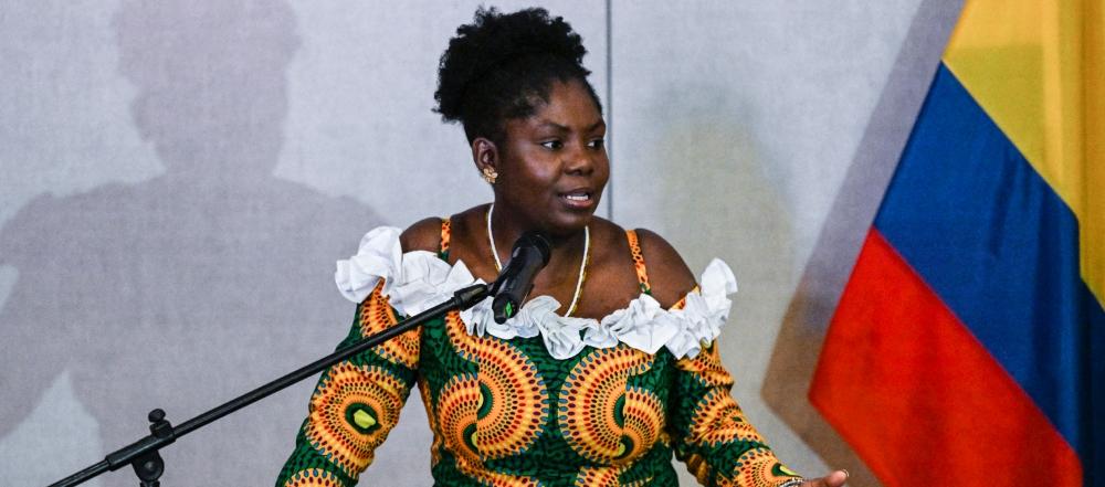 Francia Márquez, Vicepresidenta de Colombia. 