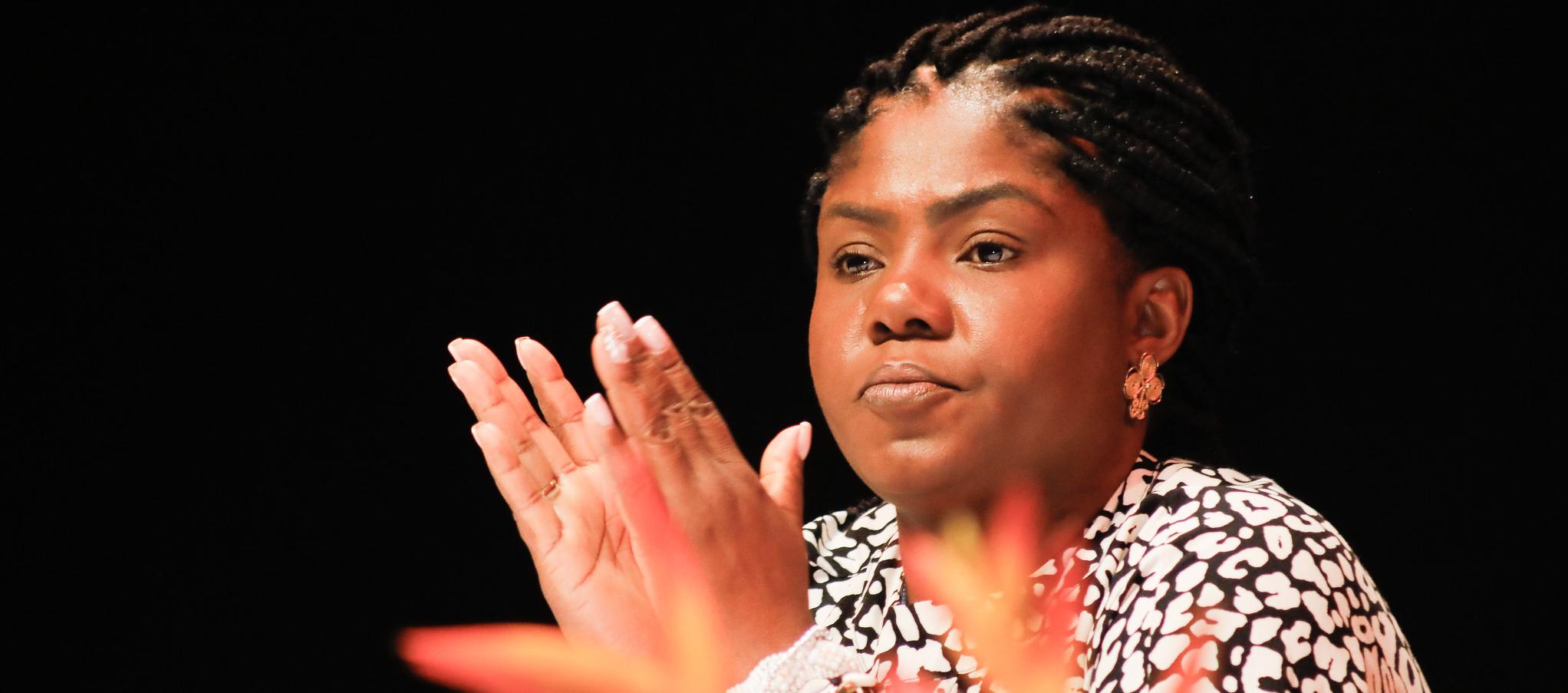 La Vicepresidenta Francia Márquez.