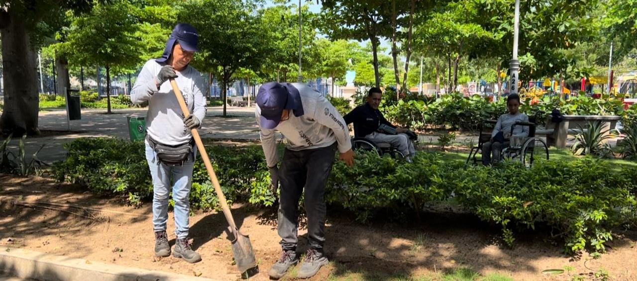 Guardaparques en Barranquilla.