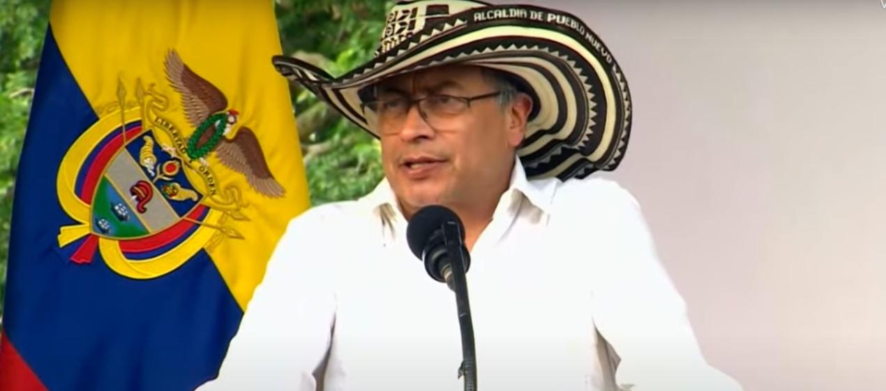 Presidente Gustavo Petro. 