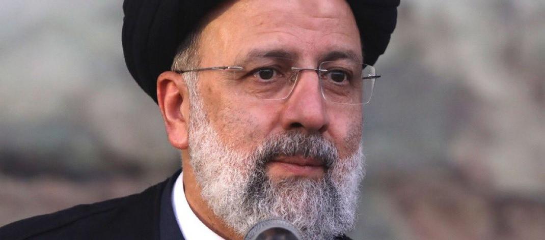 El Presidente de Irán, Ebrahim Raisí.