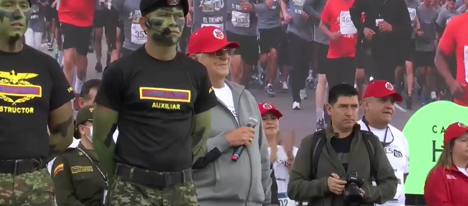 El ministro Iván Velásquez durante su intervención.