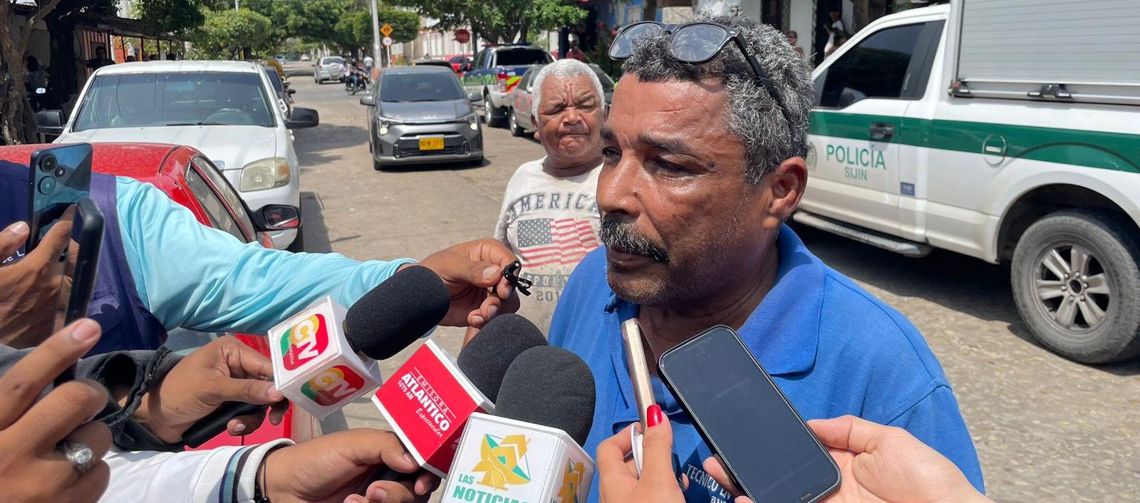 Javier Alberto Antequera, hermano del fallecido. 