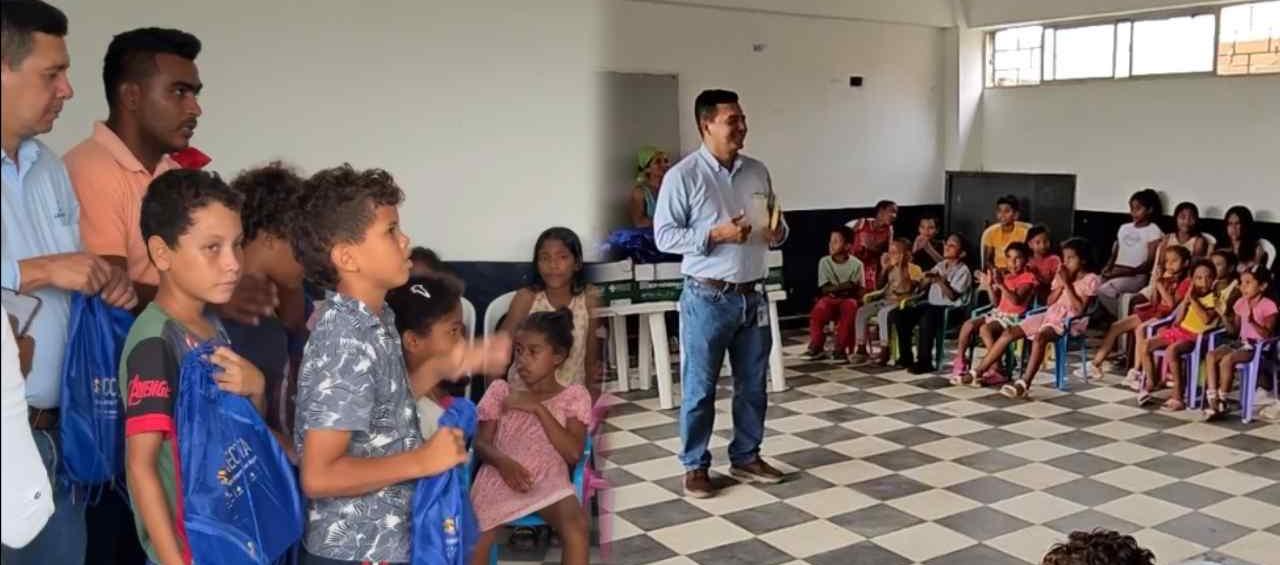 La donación fue por 100 millones de pesos.