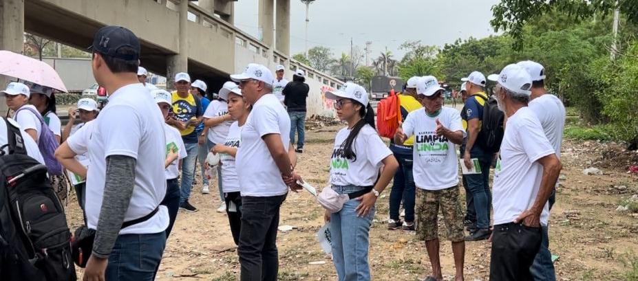 La intervención se realizó en Las Cayenas.
