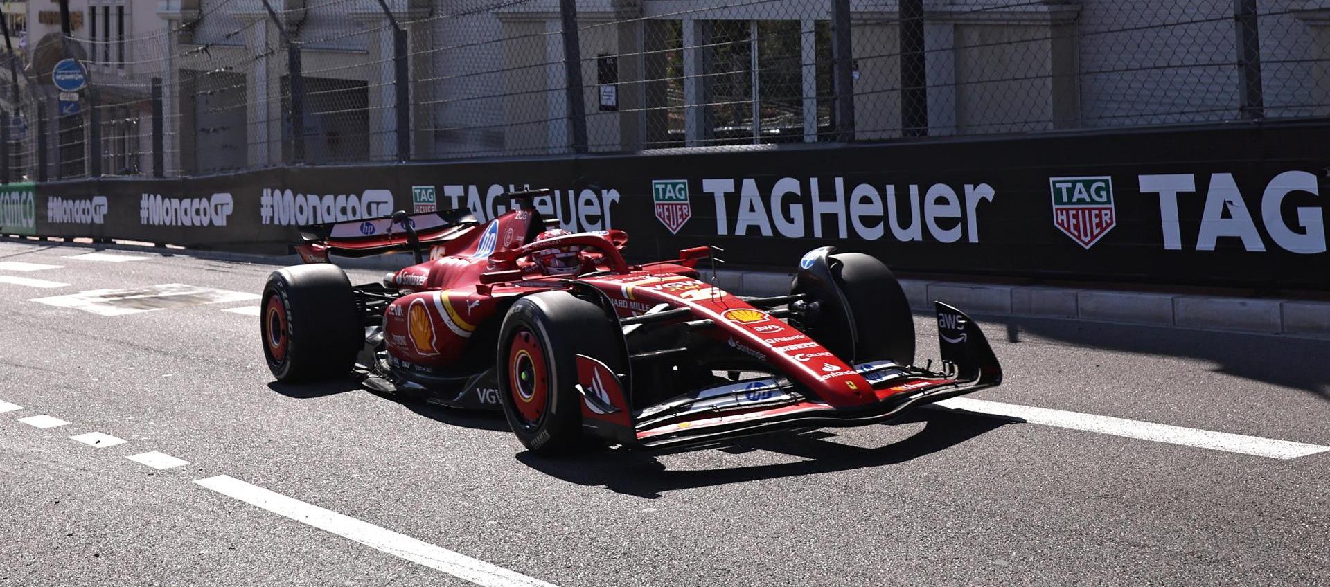 Charles Leclerc ganó por primera vez en su casa.