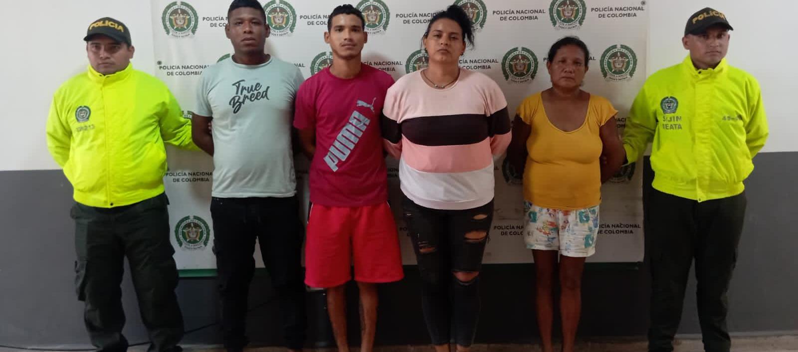 Los capturados de 'Los Quimera'