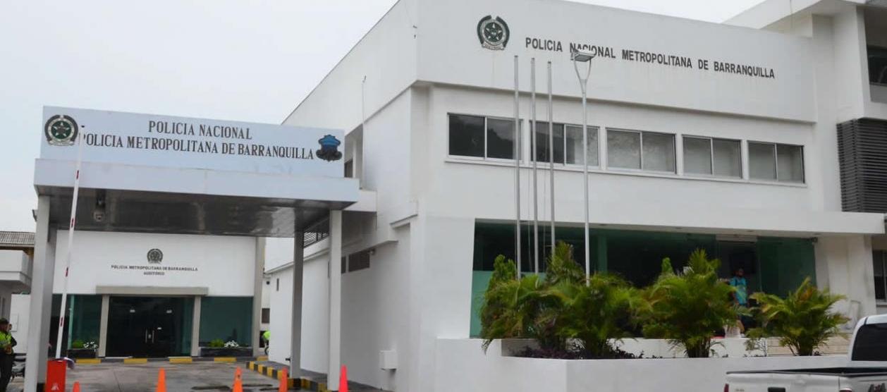 Policía Metropolitana de Barranquilla.