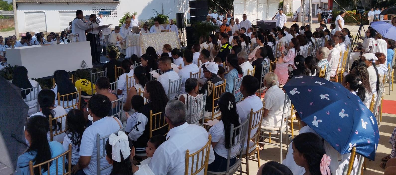 Misa en homenaje a los niños fallecidos en la tragedia de Fundación. 