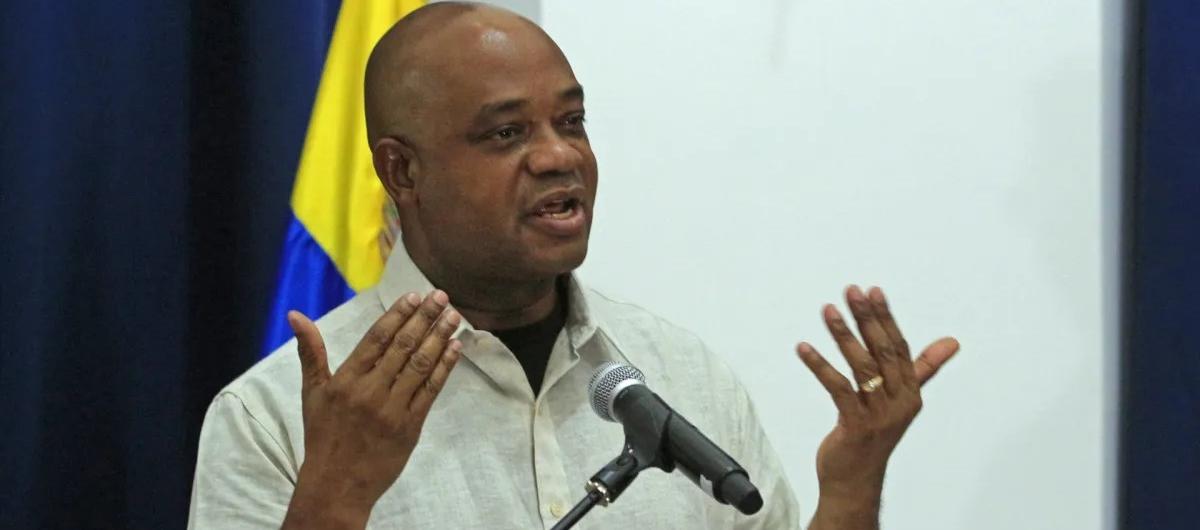 El Canciller Luis Gilberto Murillo.