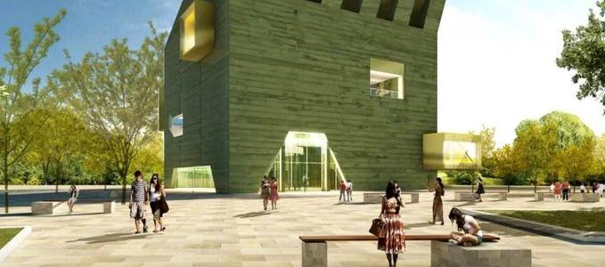 Rénder del Museo de Arte Moderno de Barranquilla