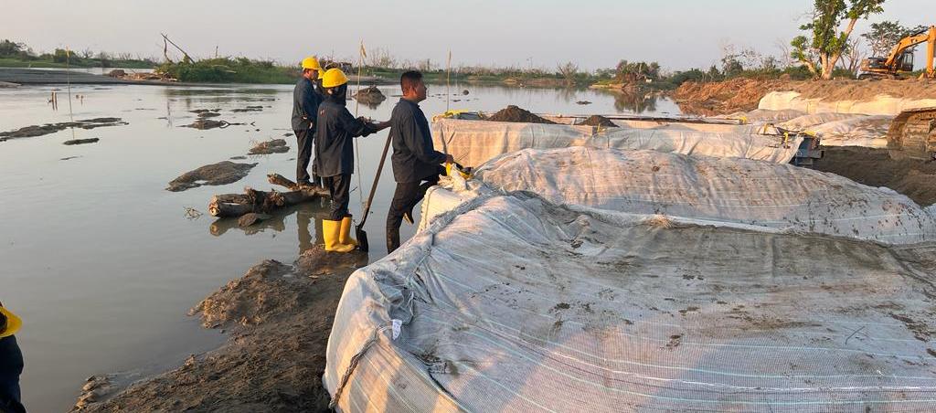 Las obras de la UNGRD no fueron suficientes por este nuevo rompimiento en 'Caregato'. 