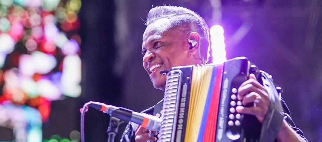 El cantautor Omar Geles.