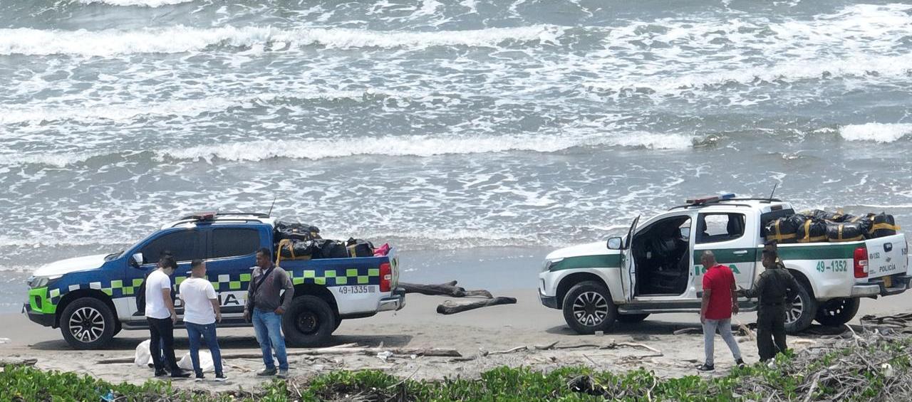 Operativo de incautación de droga en jurisdicción de Tubará.