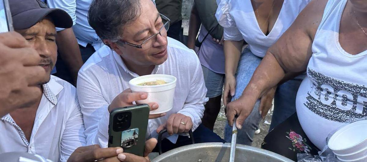 El Presidente de la República, Gustavo Petro.