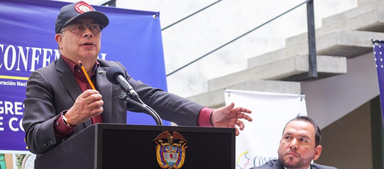 El Presidente de la República, Gustavo Petro.