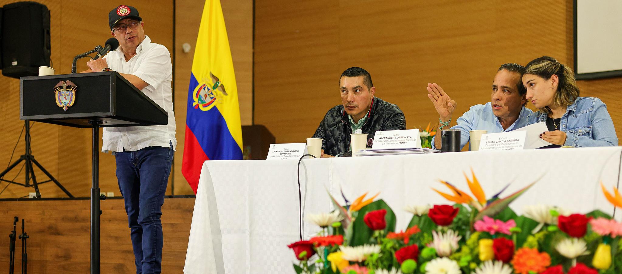 El Presidente de la República, Gustavo Petro.