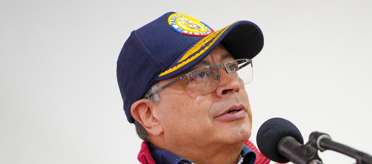 El Presidente Gustavo Petro.