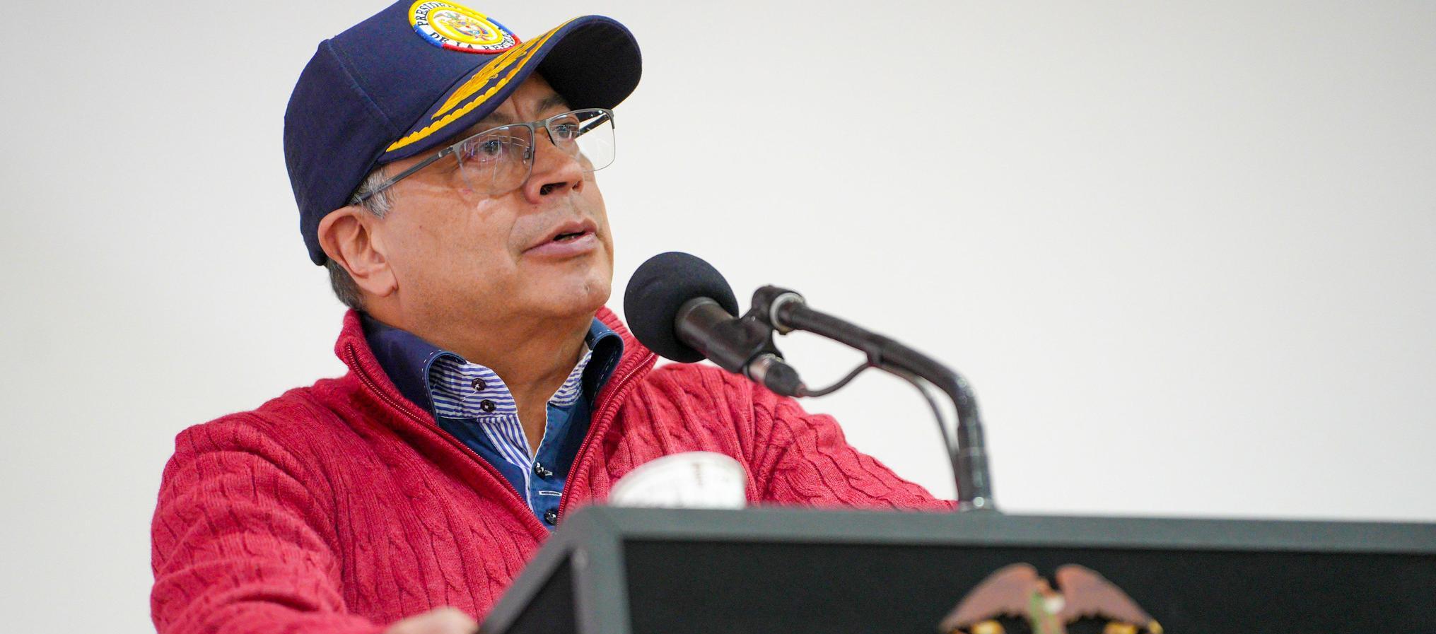 Gustavo Petro, presidente de Colombia. 