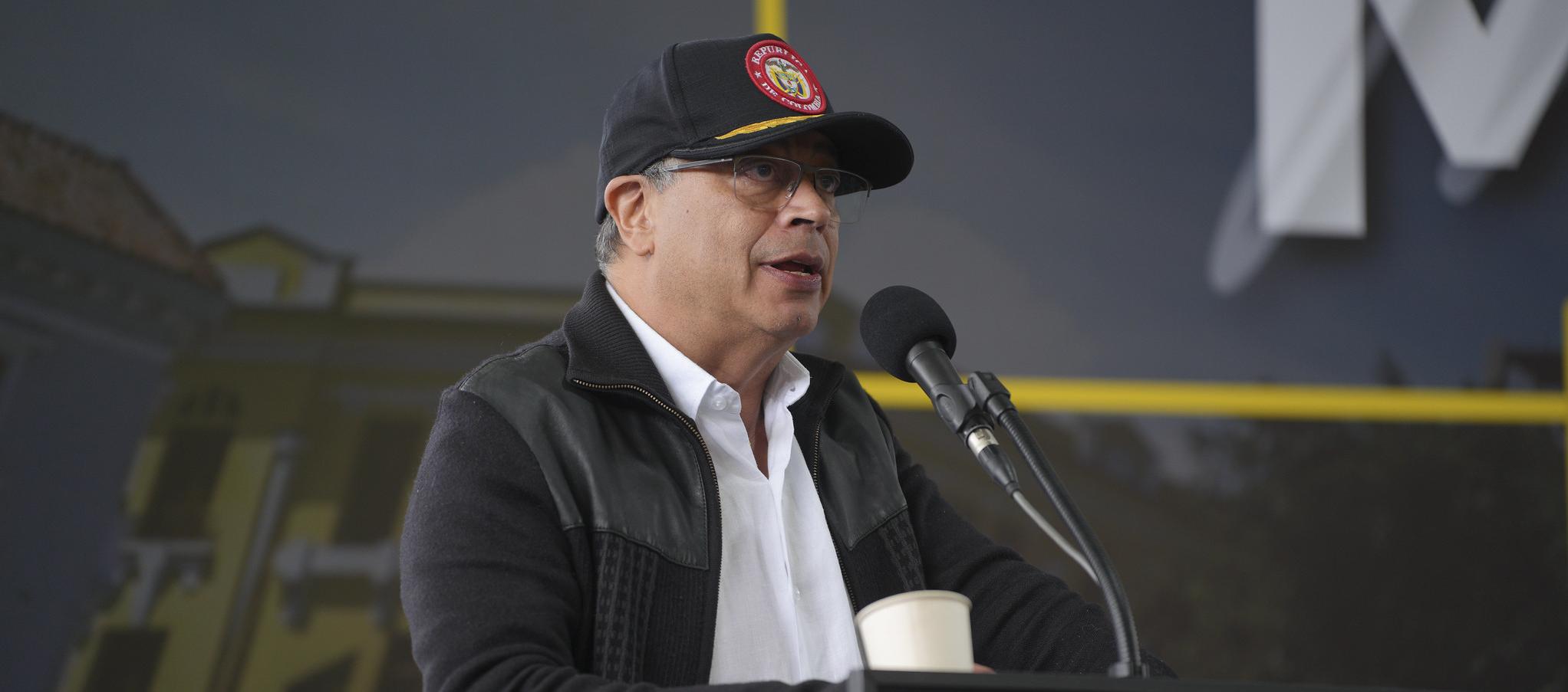 El Presidente Gustavo Petro.