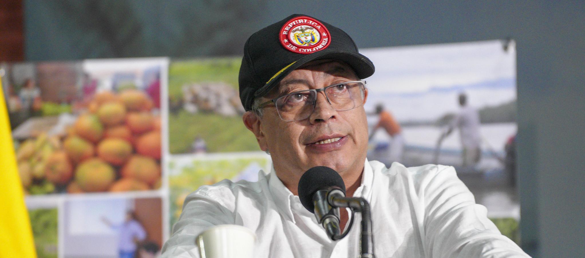 El Presidente Gustavo Petro.