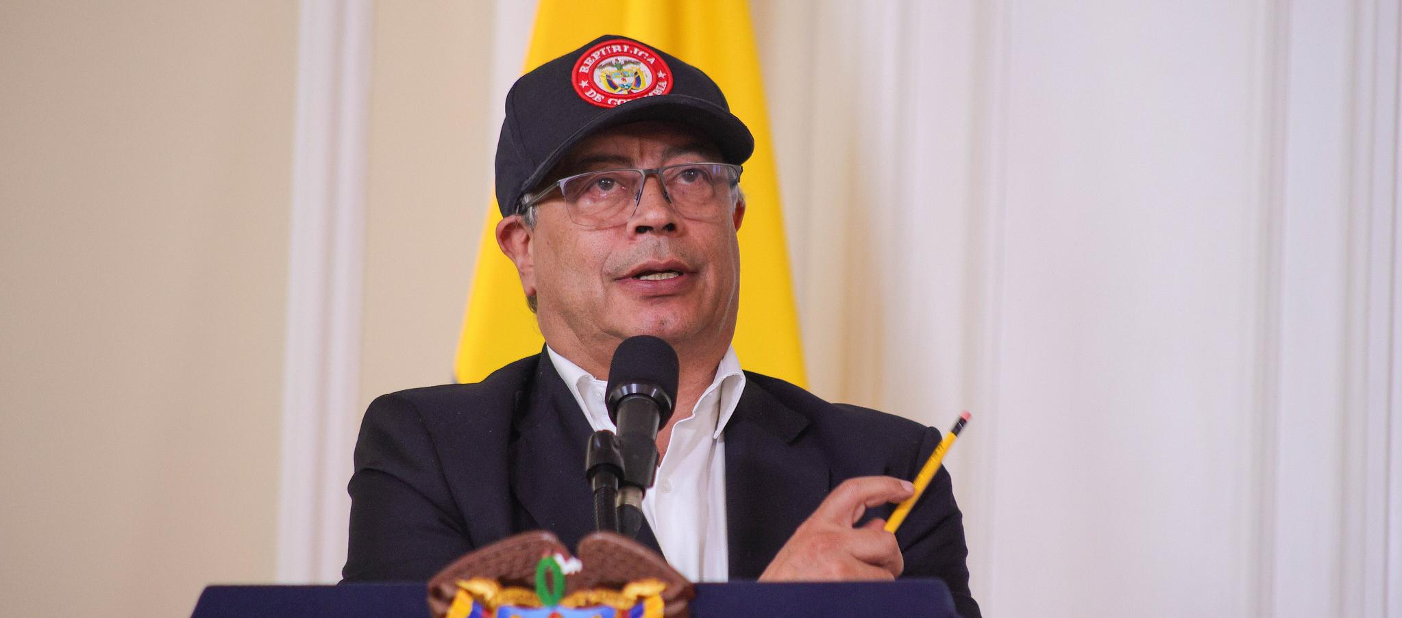 El Presidente Gustavo Petro.
