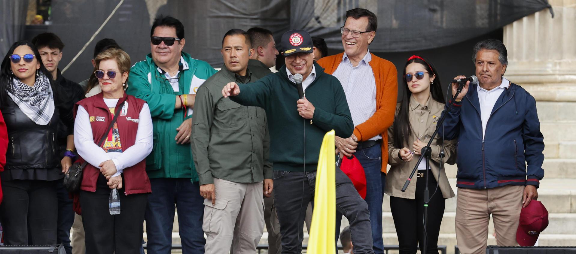 El Presidente Gustavo Petro. 