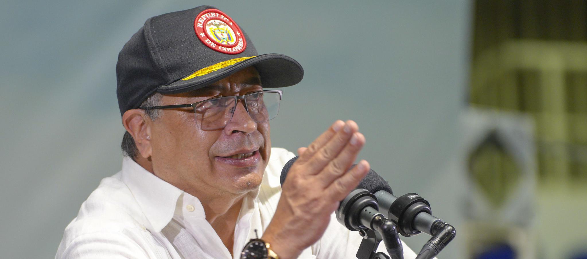 El Presidente Gustavo Petro.