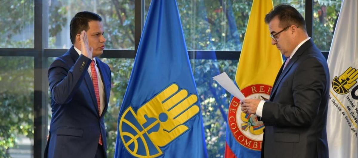 El exsubdirector de la UNGRD, Sneyder Pinilla, y el exdirector de la entidad Olmedo López.