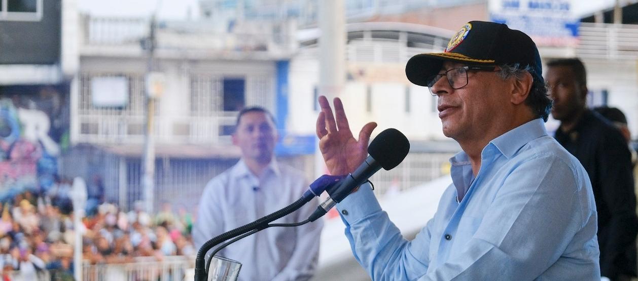 Presidente Gustavo Petro. 