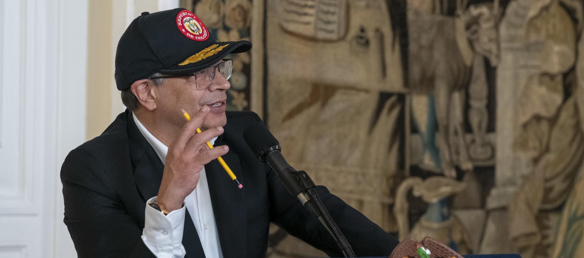 El Presidente Gustavo Petro.