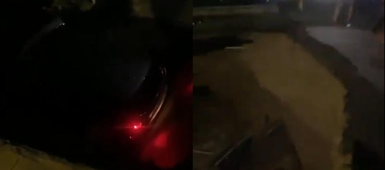 Así quedó el puente tras el desplome del tramo.