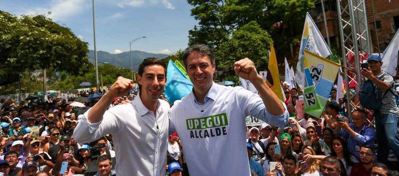 Juan Carlos Upegui y Daniel Quintero.