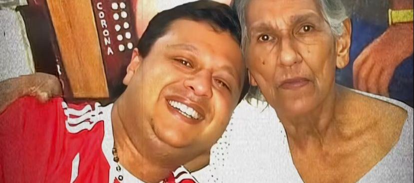 Rafael Santos y 'Mamá Vila'.