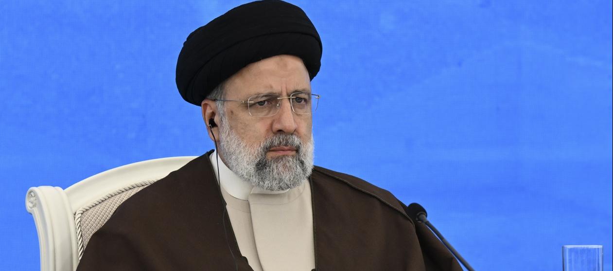 Presidente de Irán, Ebrahim Raisí.