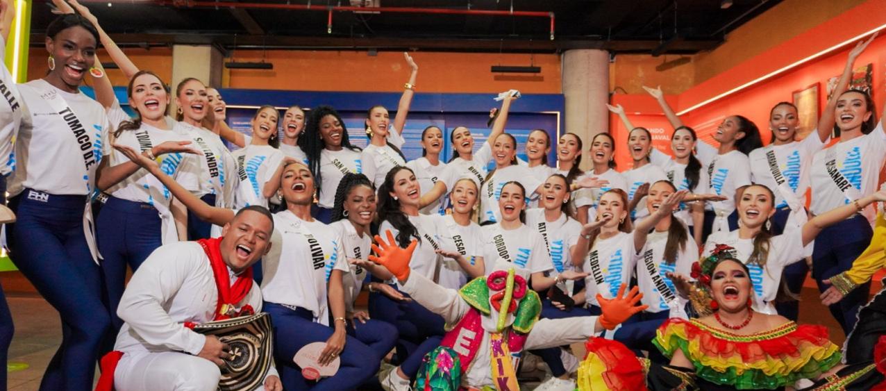 Participantes a Miss Universe Colombia 2024.