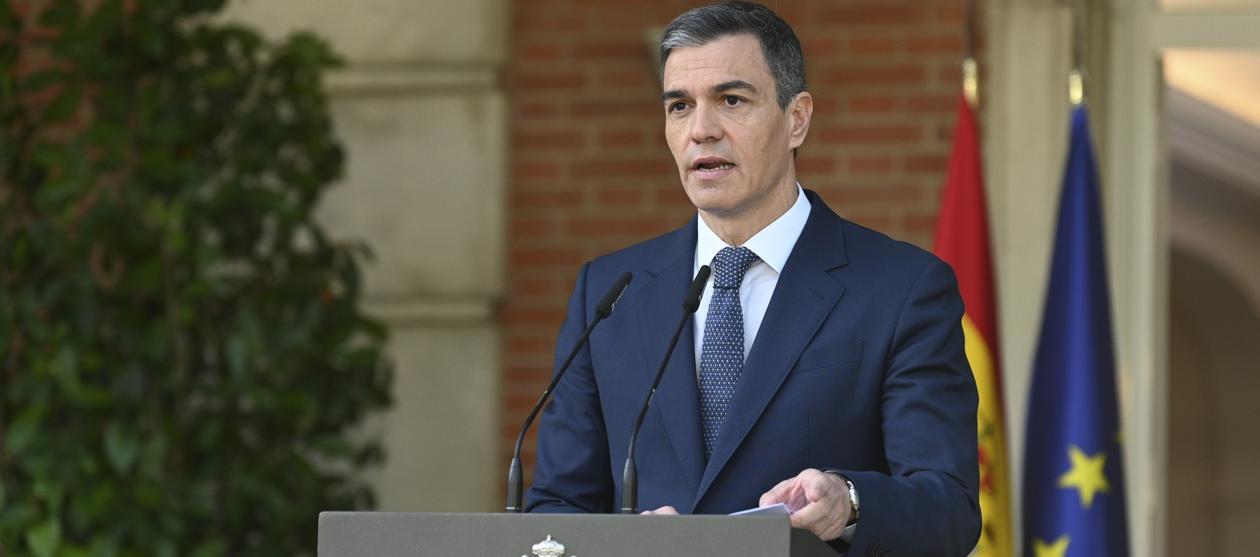 El presidente del Gobierno español, Pedro Sánchez