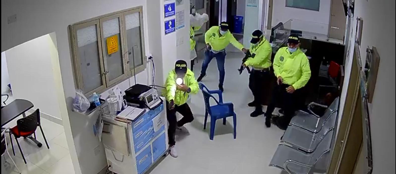  Imagen de los sicarios que perpetraron el ataque.