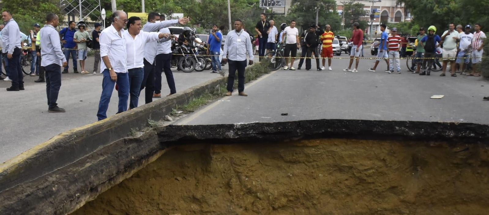 El Gobernador del Atlántico, Eduardo Verano.