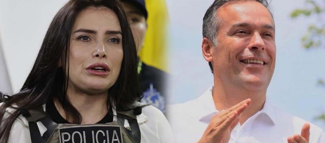 Aida Merlano Rebolledo y Mauricio Salazar, actual alcalde de Pereira