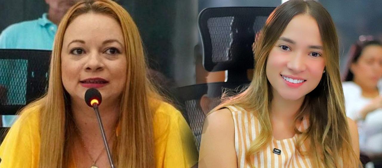 Alejandra Moreno e Isabella Pulgar, diputadas del Atlántico