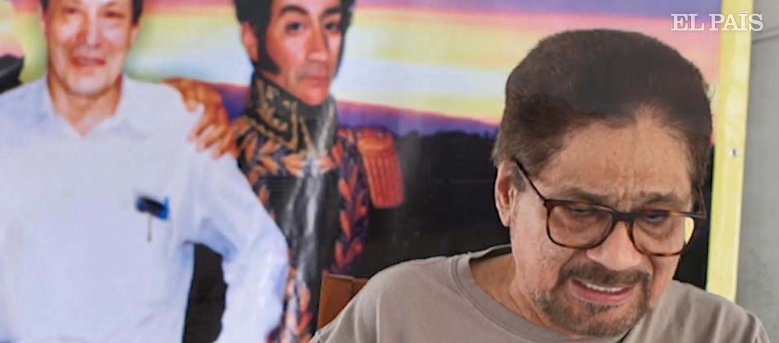 Alias 'Iván Márquez' en el video de 16 minutos publicado por el diario El País de España