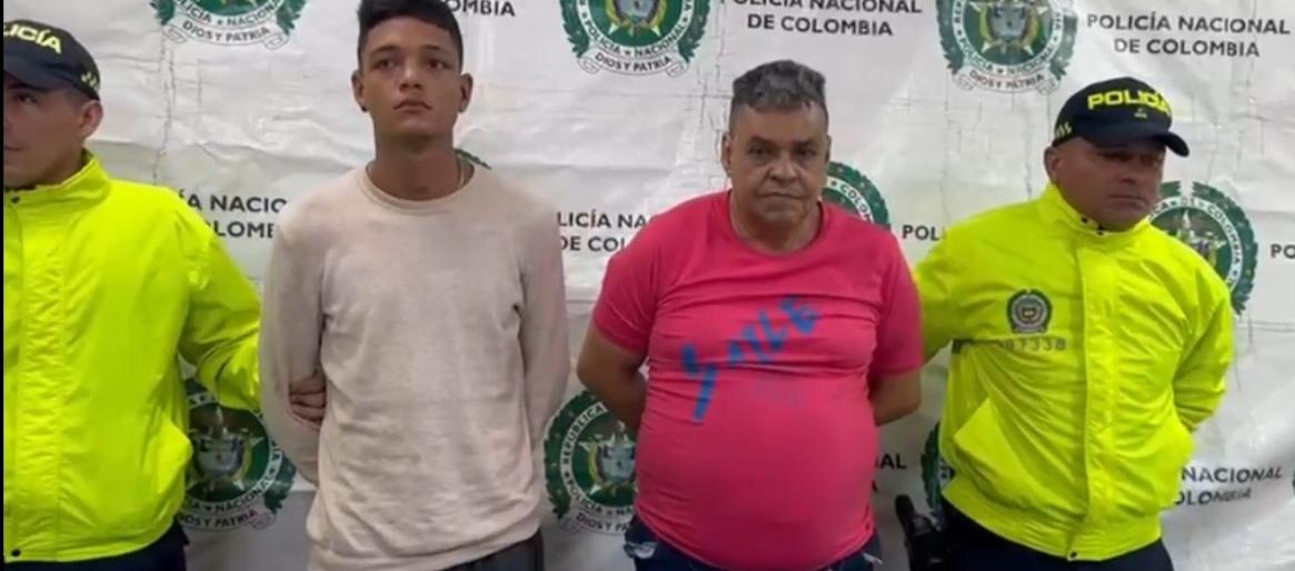Alias ‘Ñía' y alias ‘Carlos’, capturados.
