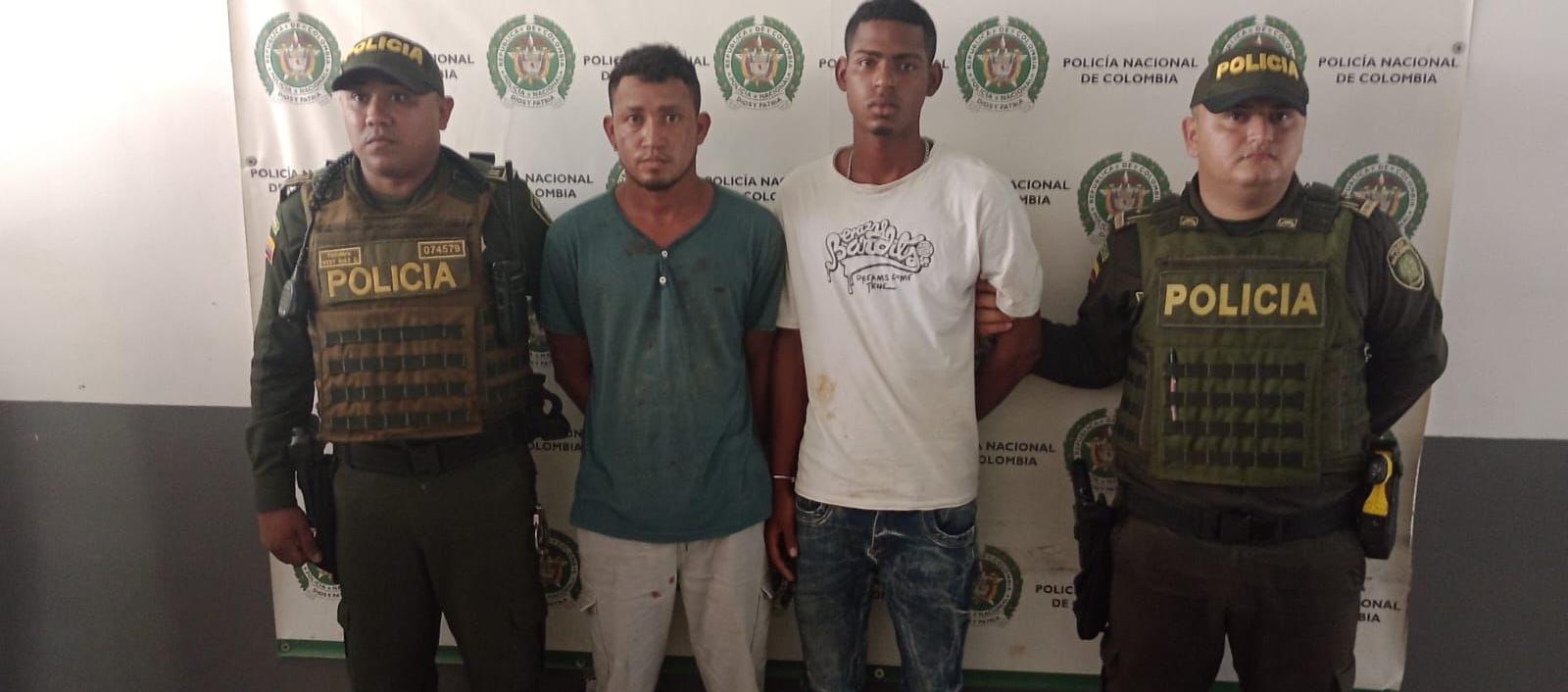 Jesús Mercado Ahumada y Edwin Palmera Girado, capturados