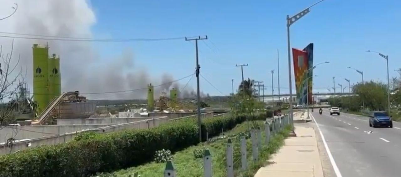 Quemas que se presentan en Isla Salamanca. 