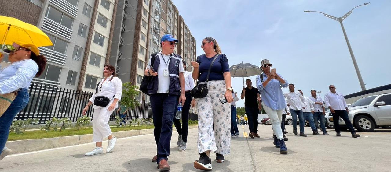 El trabajo de inspección a Ciudad Mallorquín cumplido este martes.