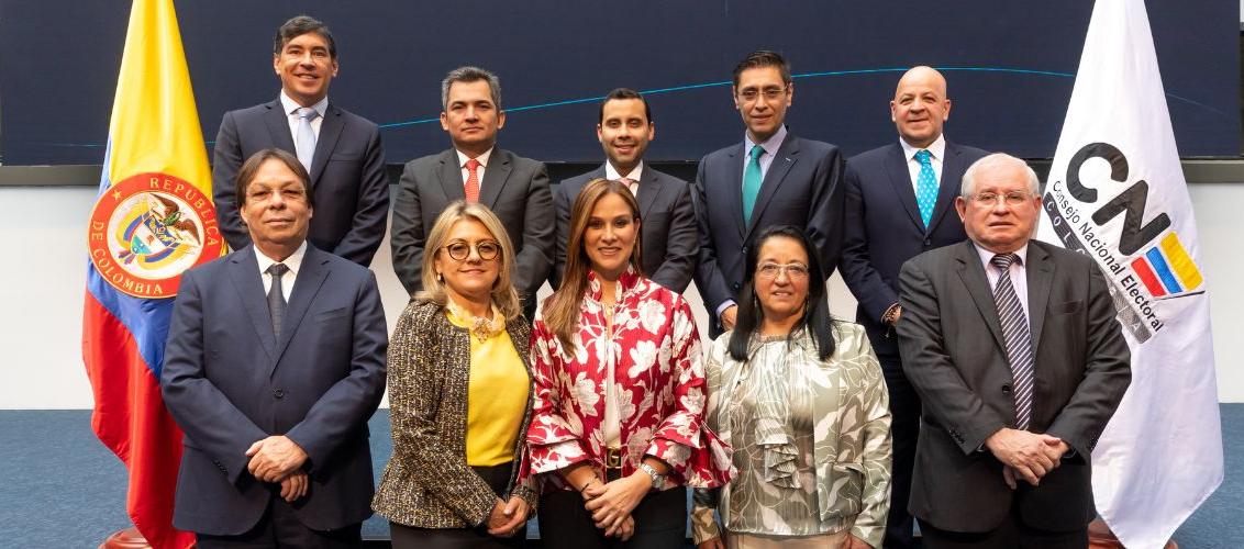 Magistrados del CNE.